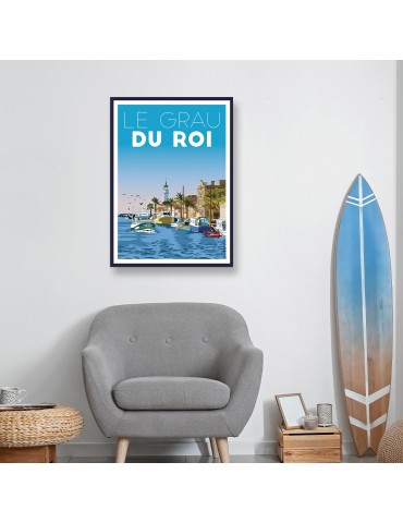 Grau-du-Roi – Poster affiche – image encadrée 2