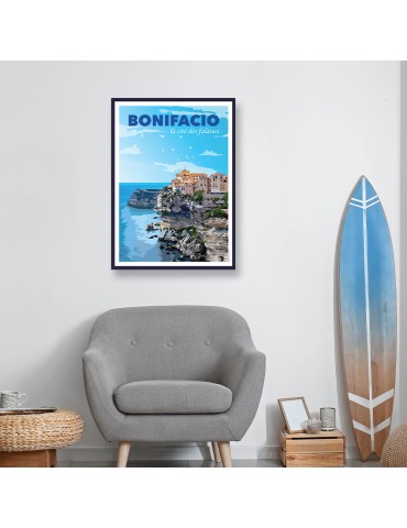 Bonifacio – Poster affiche – image encadrée 2