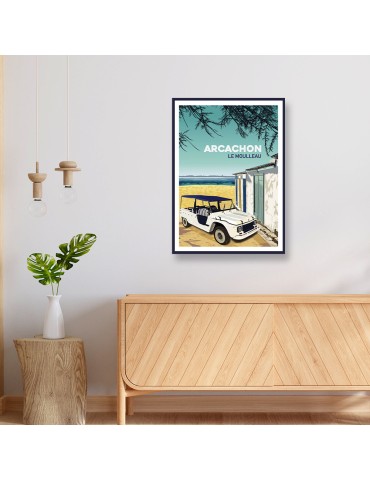 Le Moulleau – Poster affiche – image encadrée 2