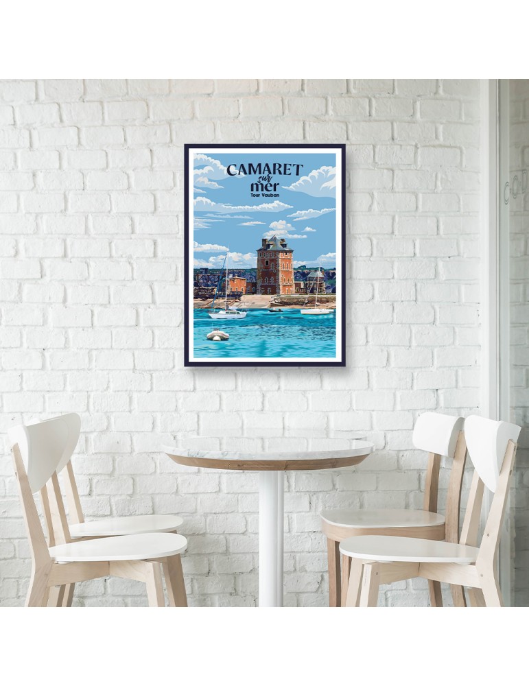 Camaret-sur-Mer – Poster affiche – image encadrée