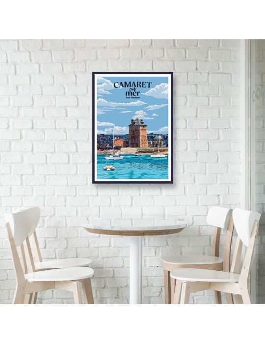 Camaret-sur-Mer – Poster affiche – image encadrée