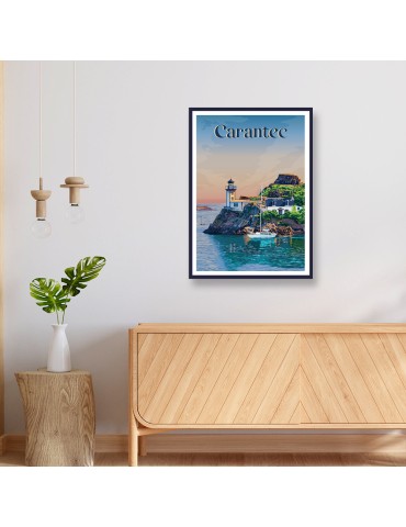 Carantec – Poster affiche – image encadrée 2