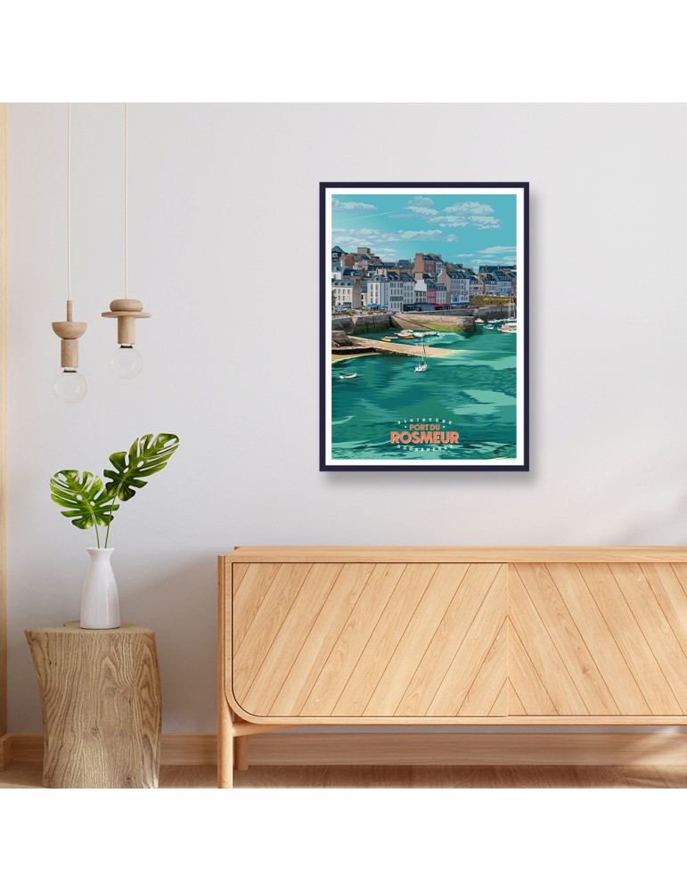 Rosmeur – Poster affiche – image encadrée