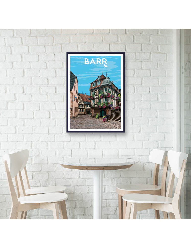 Barr – Poster affiche – image encadrée