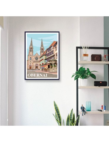 Obernai – Poster affiche – image encadrée 2