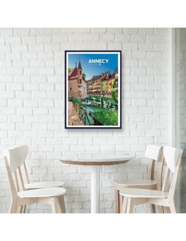 Annecy – Poster affiche – image encadrée 2