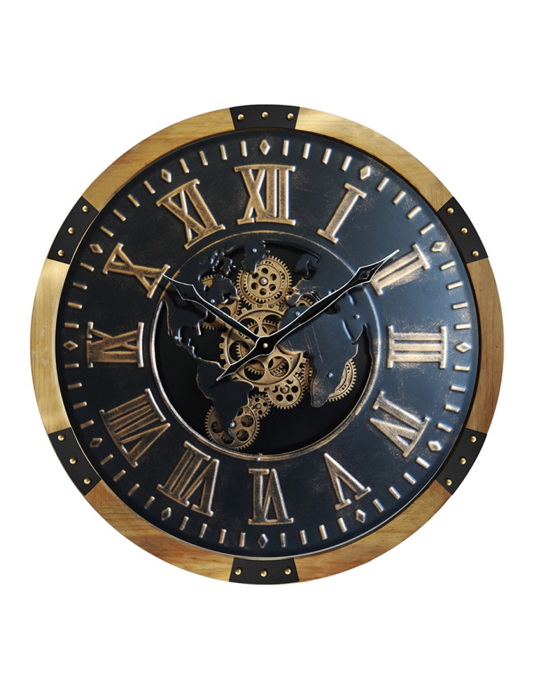 Horloge à engrenages avec verre – 08.064 – Ø 64 cm