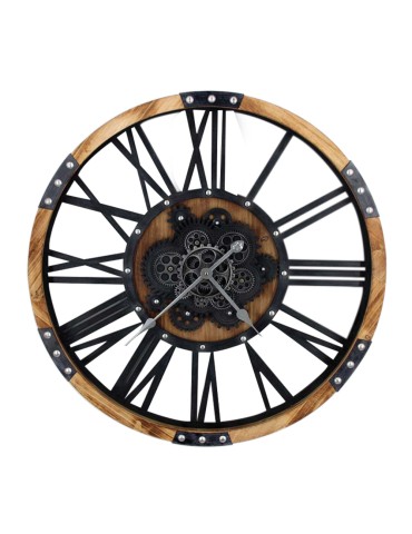 Horloge à engrenages avec verre – 08.023 – Ø 75 cm