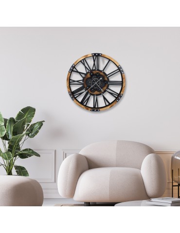 Horloge à engrenages avec verre – 08.023 – Ø 75 cm 2