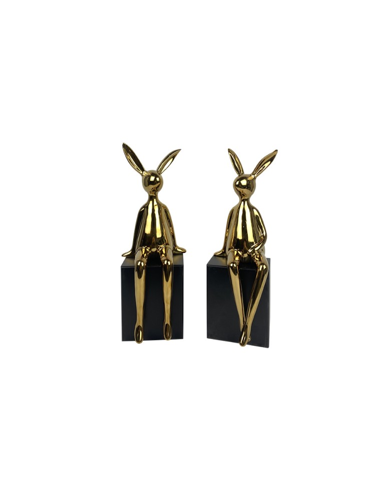 Lot de 2 sculptures céramique – 04.656D