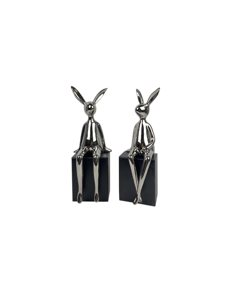 Lot de 2 sculptures céramique – 04.657D