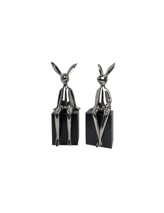 Lot de 2 sculptures céramique – 04.657D