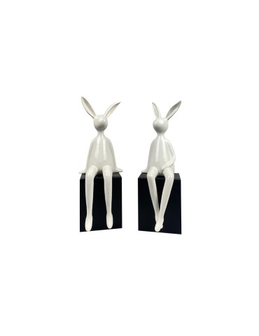 Lot de 2 sculptures céramique – 04.658D