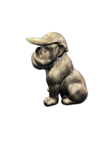Chien GF Patiné Or - 04.709 - H : 90 cm 2