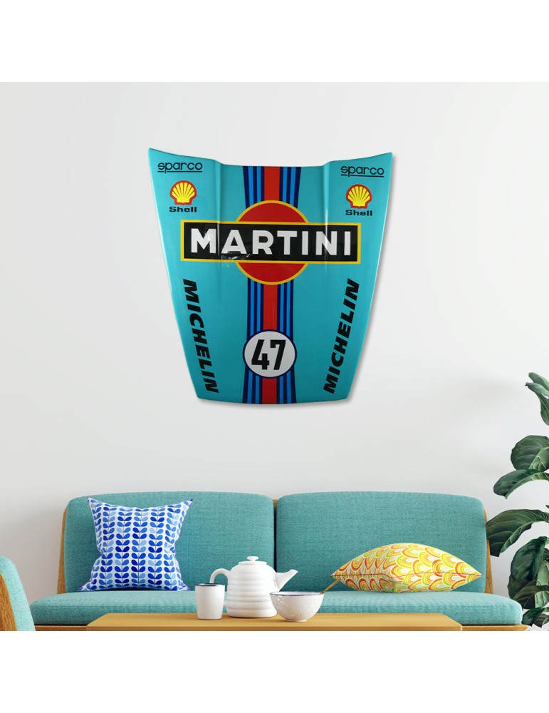 Capot Martini blue