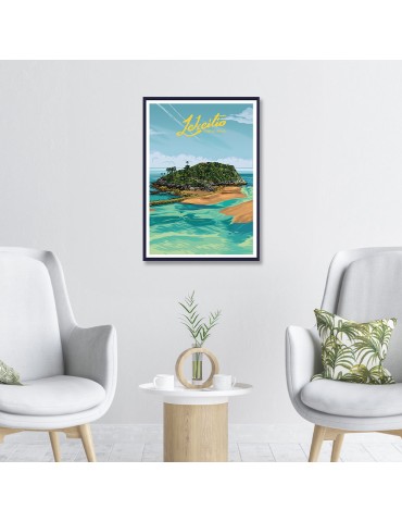 Lekeitio Euskal Herria – Poster affiche – image encadrée 2