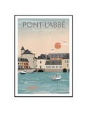 Image encadrée - Hortense - Pont-L'Abbé