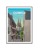 Image encadrée - Hortense - Quimper