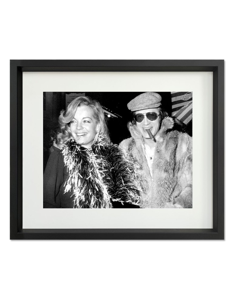 R.Schneider & J.Dutronc – Prestige – image encadrée