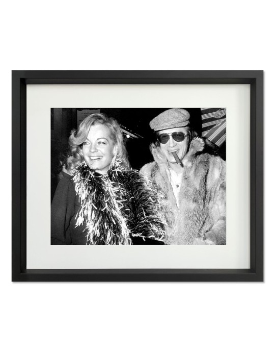 R.Schneider & J.Dutronc – Prestige – image encadrée