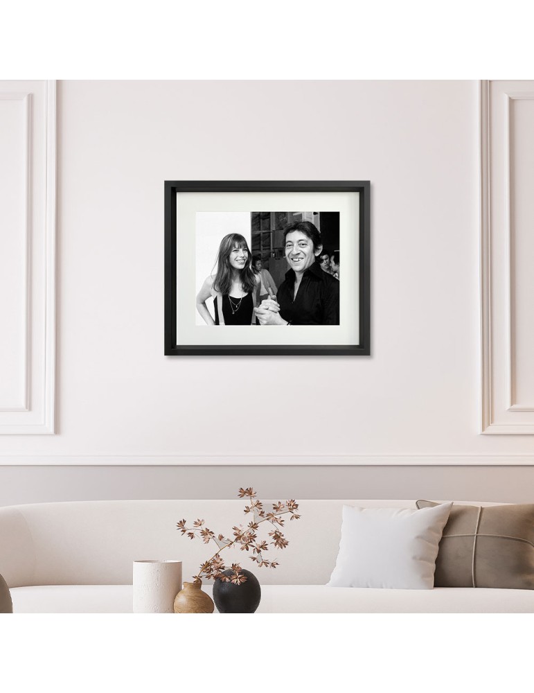 J.Birkin & S.Gainsbourg 1 – Prestige – image encadrée