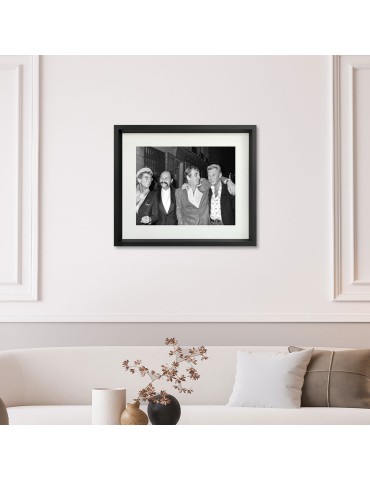 D.Cowl, A.Minski, JP.Belmondo & J.Hallyday– Prestige – image encadrée 2
