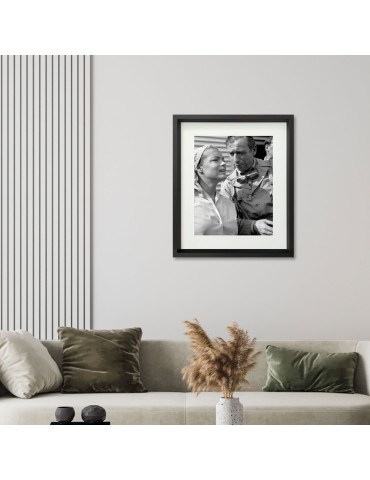 Y.Montand & R.Schneider – Prestige – image encadrée 2
