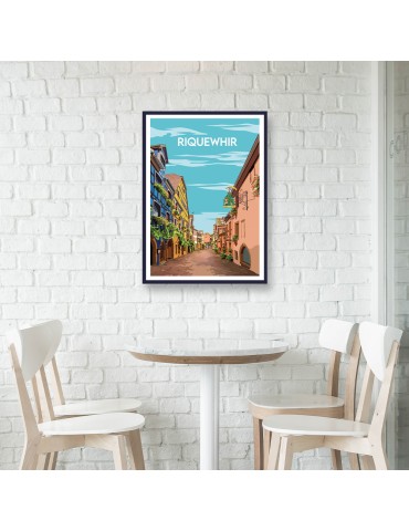 Riquewhir – Poster affiche – image encadrée 2