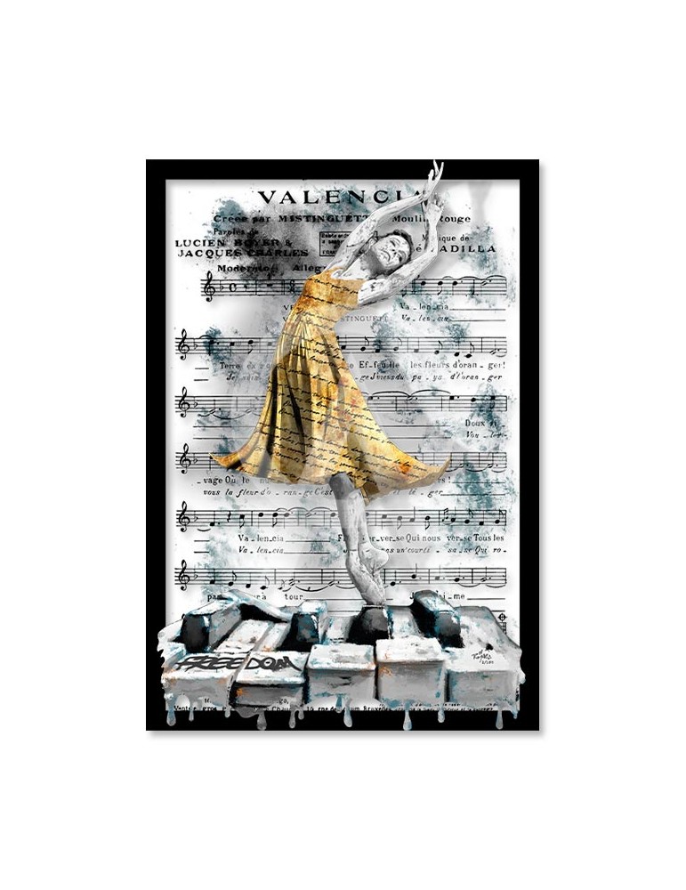 La Danseuse sur le piano 3D – Romaric