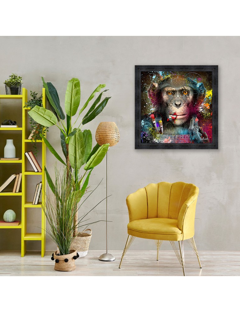 Singe Peintre – Sylvain Binet