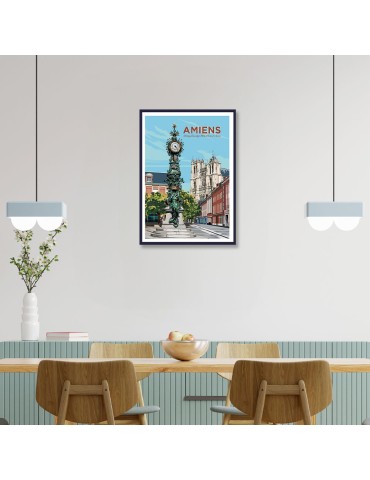 Amiens – Poster affiche – image encadrée 2