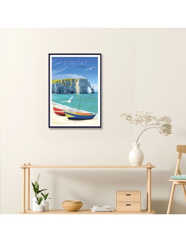 Etretat – Poster affiche – image encadrée 2