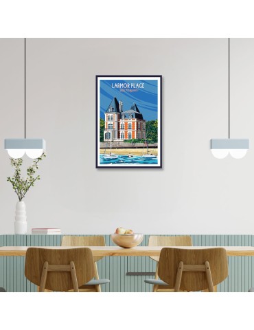 Larmor Plage – Poster affiche – image encadrée 2