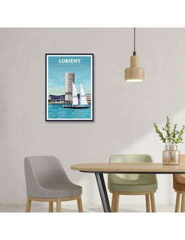 Lorient – Poster affiche – image encadrée 2