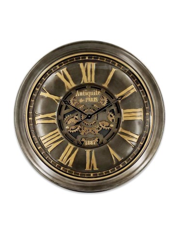 Horloge à engrenages avec verre – 08.084 – Ø 100 cm