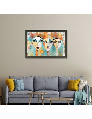 3 filles turquoises – Romaric 2
