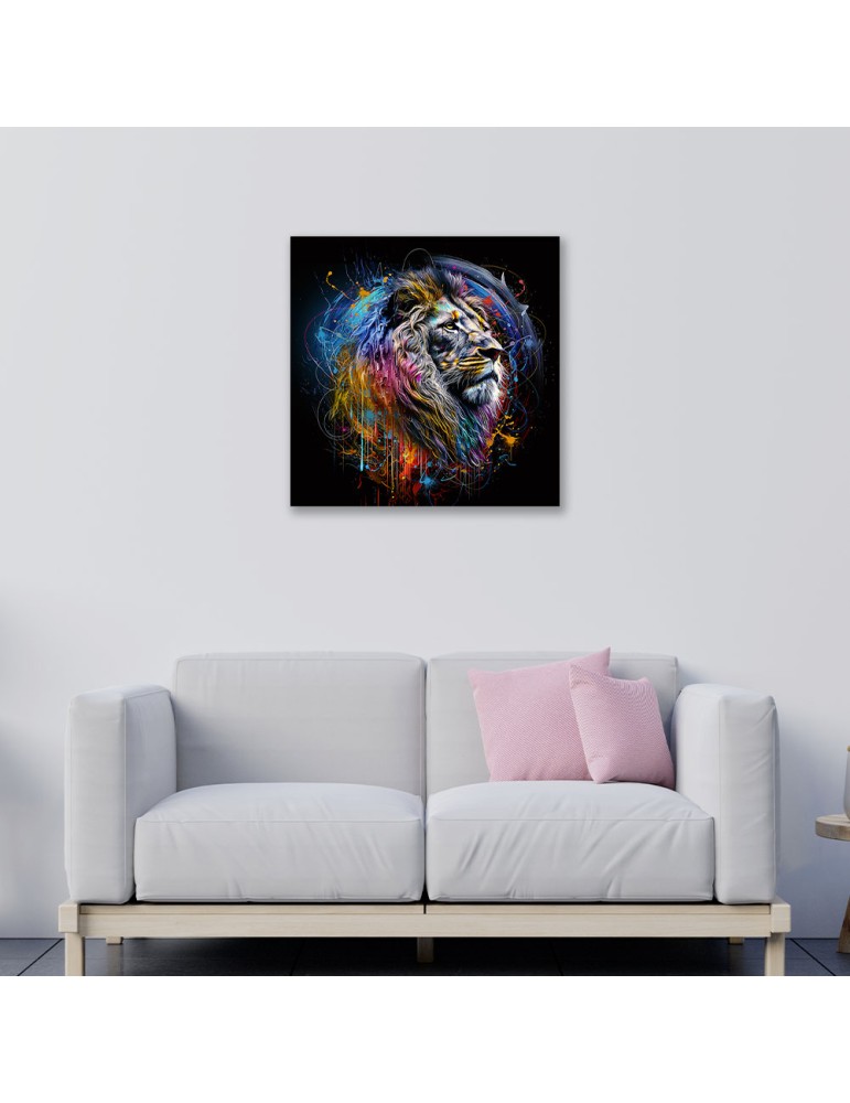 Impression sur verre – Lion Color