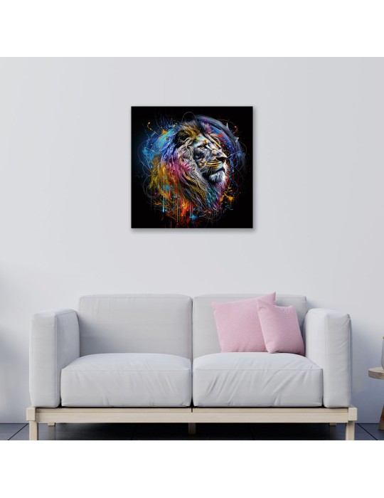 Impression sur verre – Lion Color