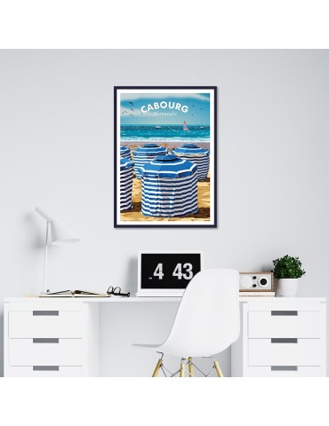 Cabourg – Poster affiche – image encadrée 2