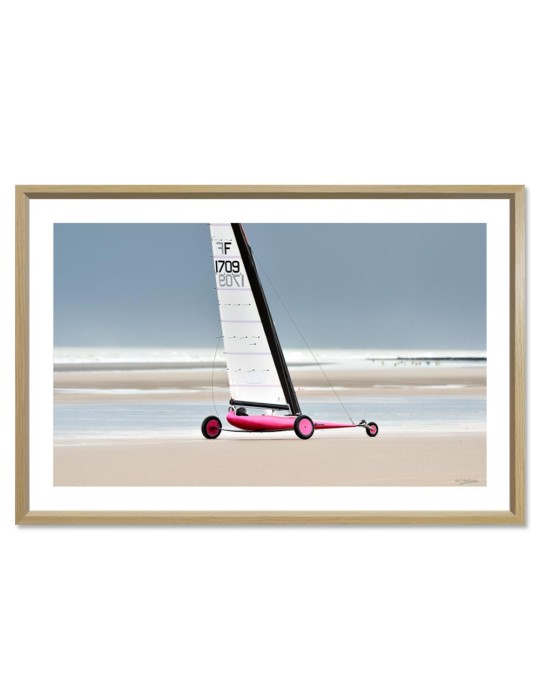 Char à voile rose - Collection GF Cohen