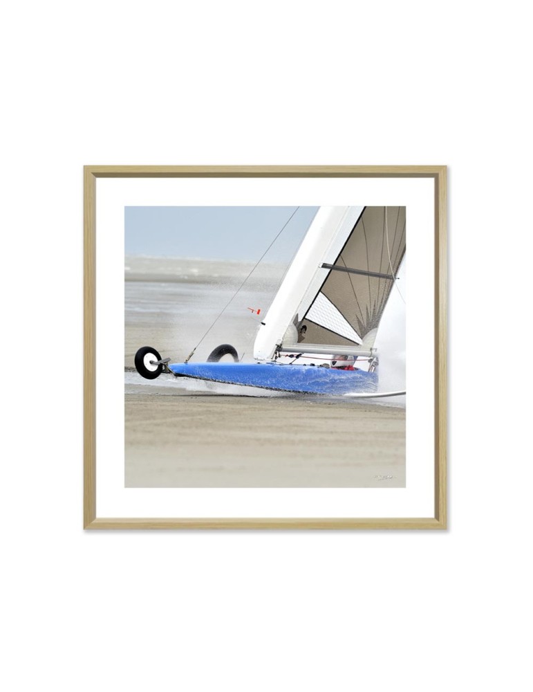 Char à voile bleu - Collection GF Cohen