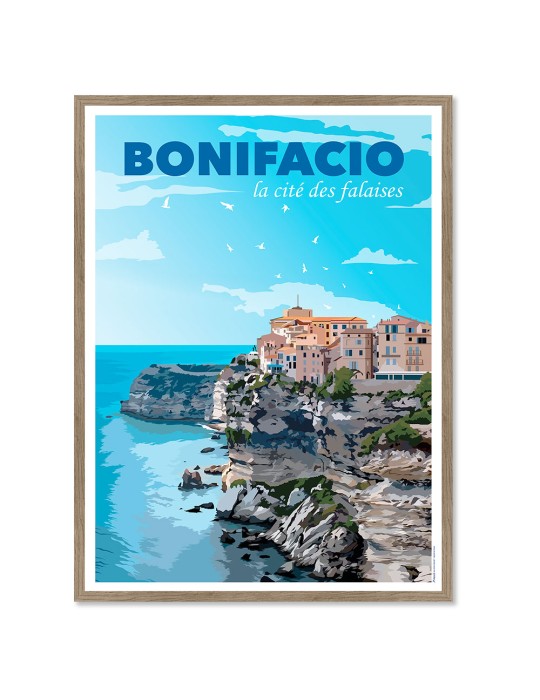 Bonifacio – Poster affiche – image encadrée