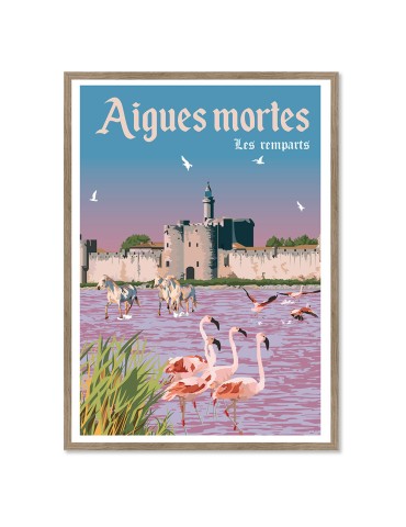 Aigues-Mortes - Poster affiche - image encadrée 2