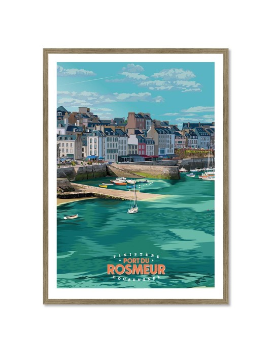 Rosmeur – Poster affiche – image encadrée