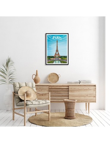 Paris – Poster affiche – image encadrée 2