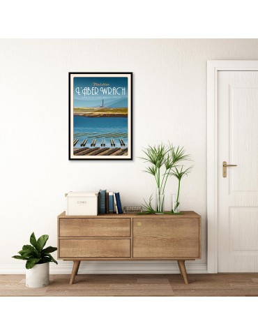Corniche de l'Aber Wrac'h – Poster affiche – image encadrée 2