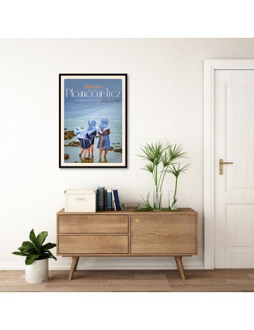 Plonéour Trez Fête des Goémoniers - Poster affiche – image encadrée 2