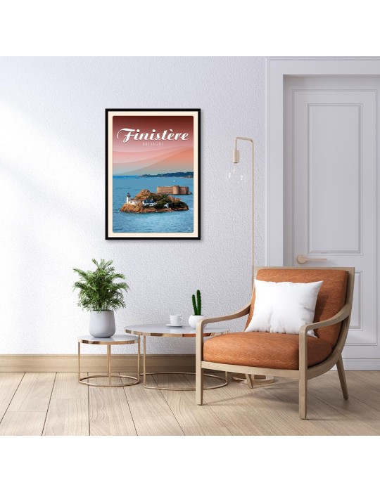 Carantec - Poster affiche – image encadrée
