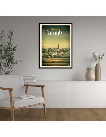 Ville de Carantec - Poster affiche – image encadrée 2