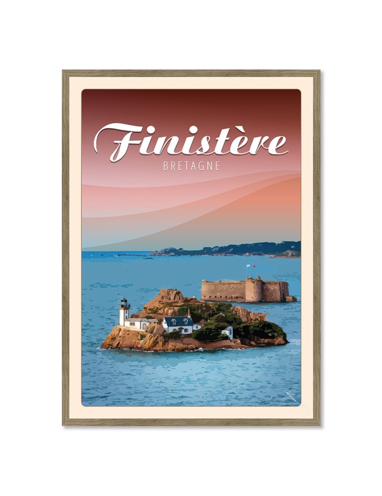 Carantec - Poster affiche – image encadrée